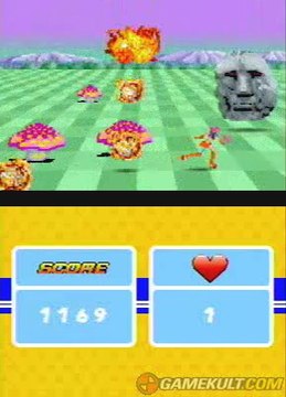 Sega Superstars Tennis - Space Harrier au ralenti