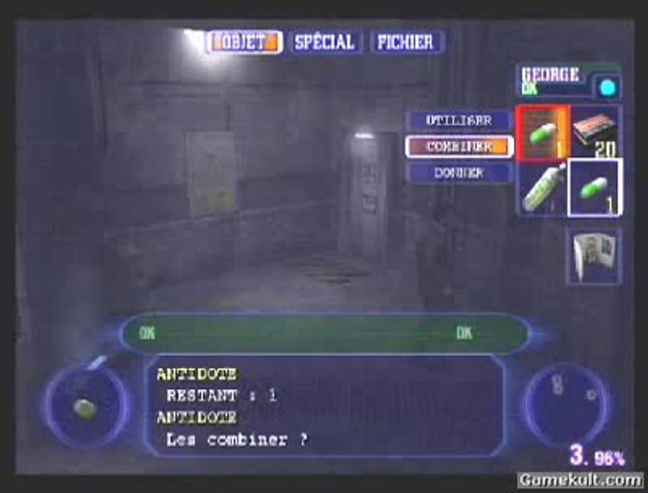 Resident Evil Outbreak - Au labo