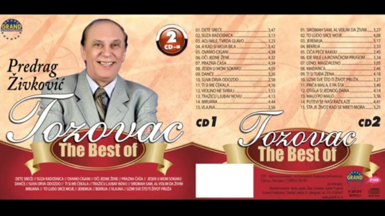 Predrag Zivkovic Tozovac - Ovamo cigani - (Audio 2013) HD
