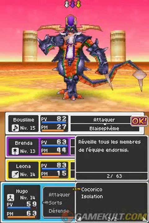 Dragon Quest IX : Les sentinelles du firmament - Blaisephème