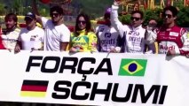 Massa and other drivers pray for Schumacher at go-karting event