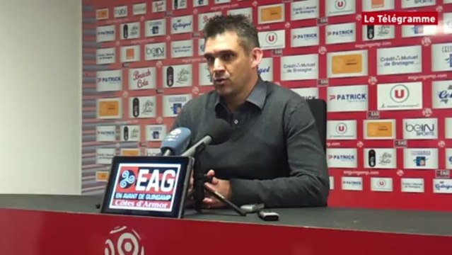 Guingamp-Saint-Etienne. Les réactions de Jocelyn Gourvennec