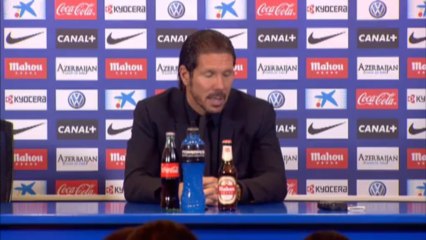 19e j. - Simeone : "On mérite d'être leader"