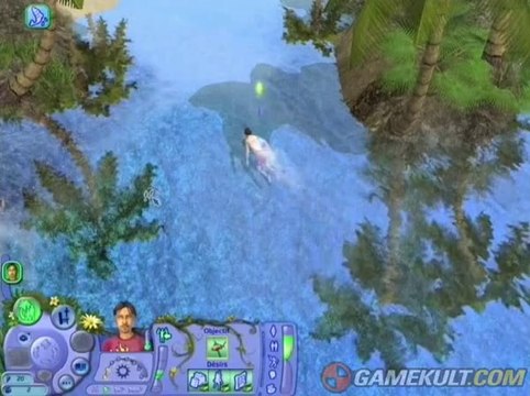 Les Sims : Histoires de naufragés - Sur la plage, abandonné