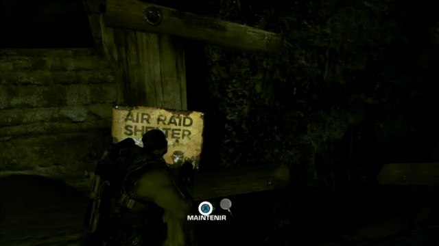 Gears of War 3 - Collectible 27, pancarte d'abri