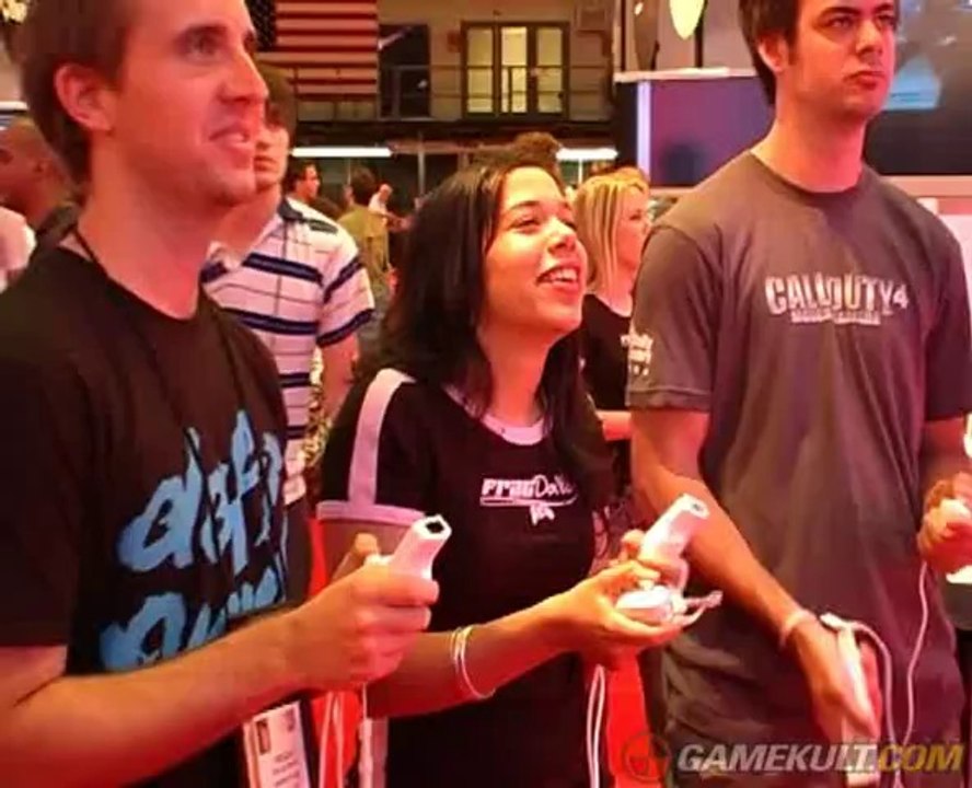 Rayman contre les Lapins ENCORE plus Crétins - Gameplay à l'E3 2007 (Puyo séducteur :love:)