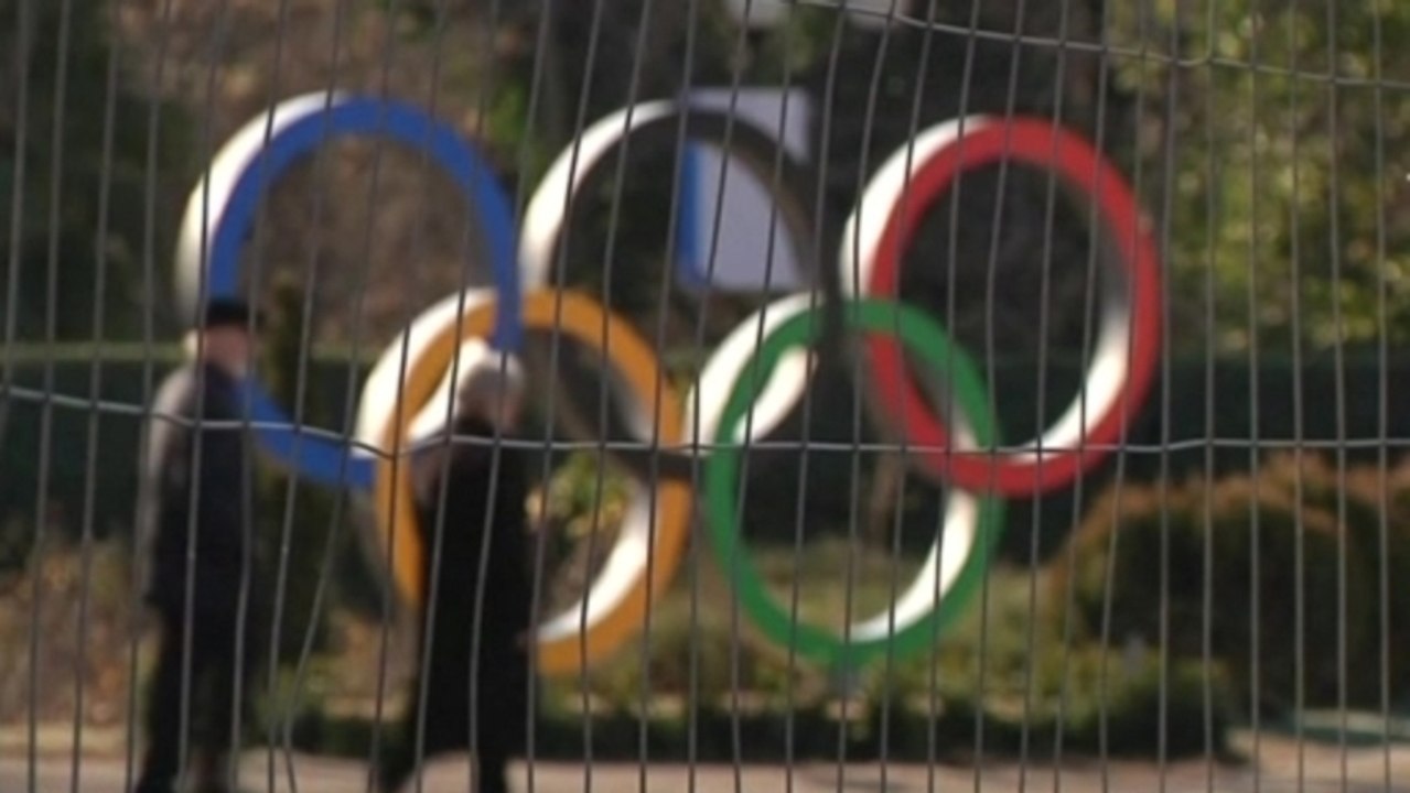 Russian Cossacks patrol Sochi prior to Olympics