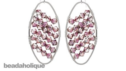 How to Wire Wrap Rows of Beads onto a Form