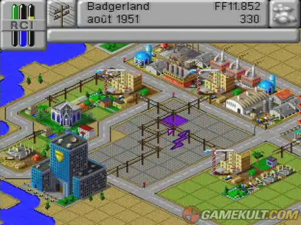 Sim City 2000 - Une cité prend vie