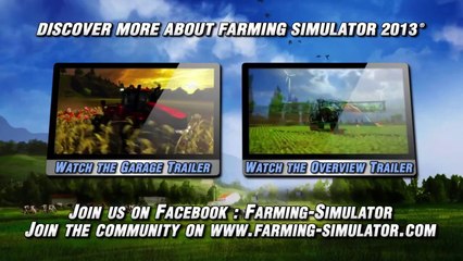 Farming Simulator 2013 - Trailer de lancement