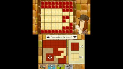 Professeur Layton et Le Masque des Miracles - Enigme 072 Tasse au carré