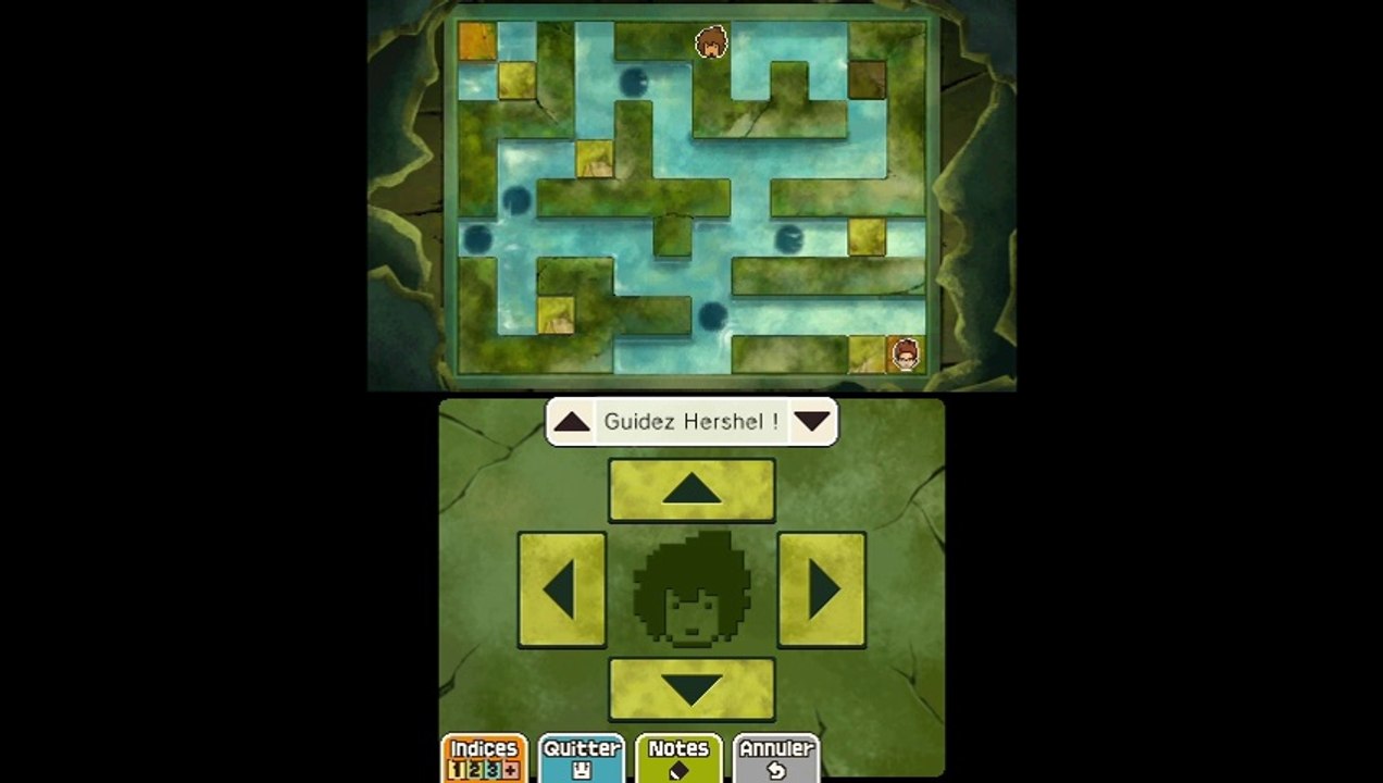 Professeur Layton et Le Masque des Miracles - Enigme 097 Dédale bancal