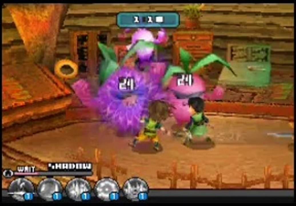Blue Dragon : Awakened Shadow - Battle System
