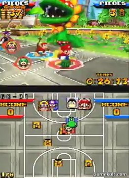 Mario Slam Basketball : vidéos du jeu sur Nintendo DS et Console virtuelle  Wii U - Gamekult