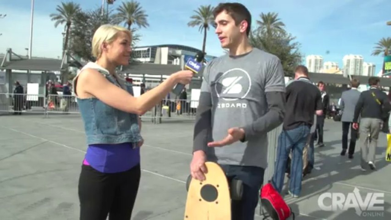 CES 2014: CraveOnline Quickie: Zboard