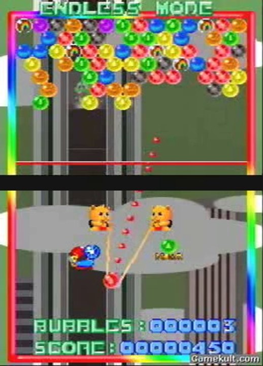 Bust-A-Move DS - Mode infini