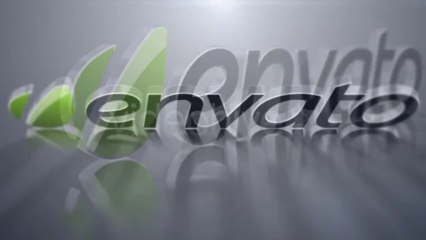 3D Logo With Reflective Ground - After Effects Template