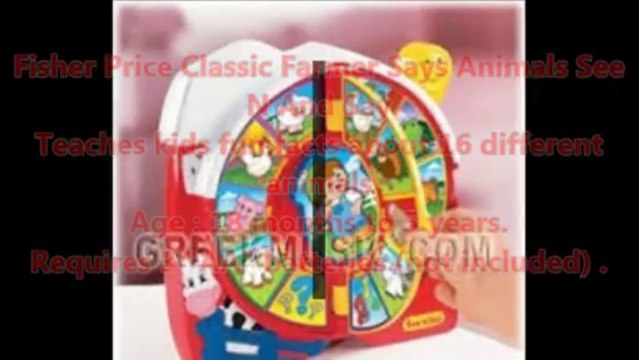 Cheap Fisher Price Classic Farmer Says Animals See N and Say IN GREEK LANGUAGE