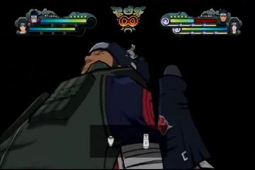 Naruto : Clash of Ninja Revolution 2 European Version - Itachi et Kisame bossent en équipe