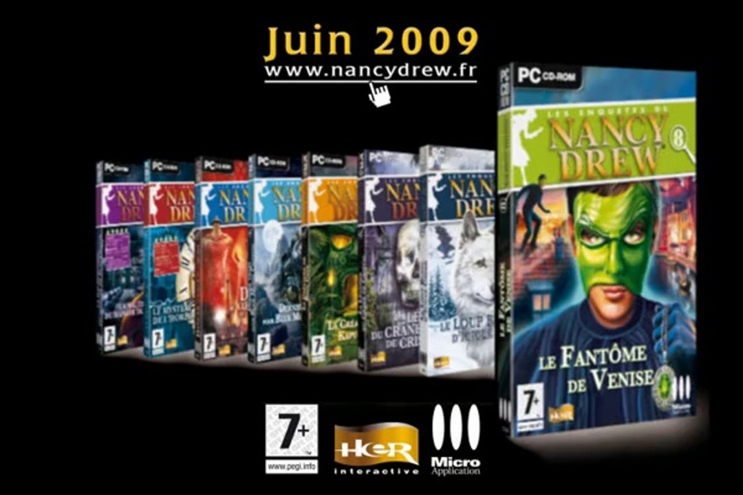 Nancy Drew : Le Fantôme de Venise - Trailer du jeu