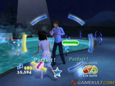 Gameplay High School Musical 3 Dance ! Nos Années Lycée : Dance dans l'école