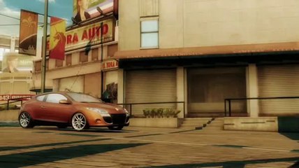 Need for Speed Undercover - Le coupé Mégane sur l'asphalte