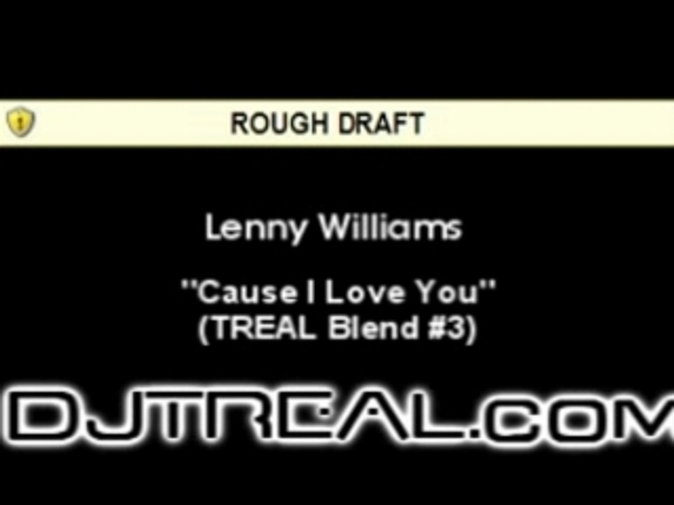 Lenny Williams - Cause I Love You