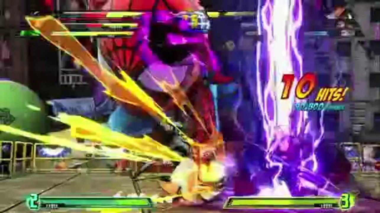 Marvel vs Capcom 3 : Fate of Two Worlds - Trailer de Gameplay #1