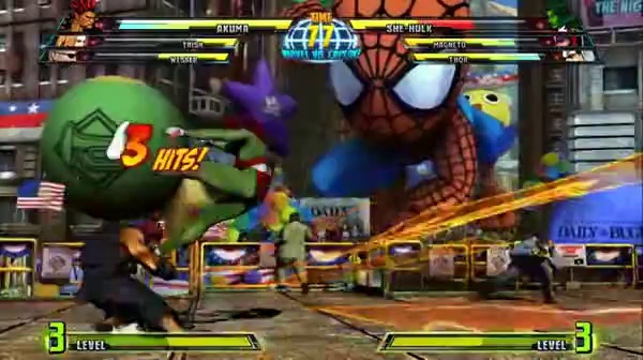 Marvel vs Capcom 3 : Fate of Two Worlds - Akuma...