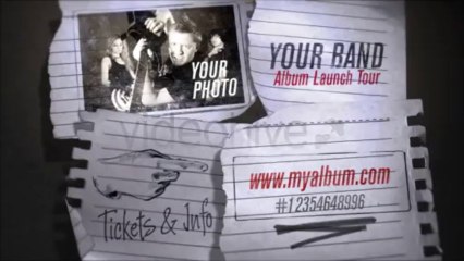 Quick Sketch - Album Promo - After Effects Template
