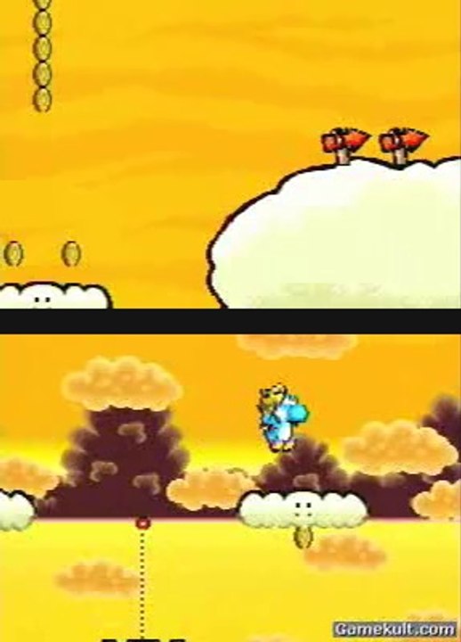 Yoshi's Island DS - La tête dans les nuages