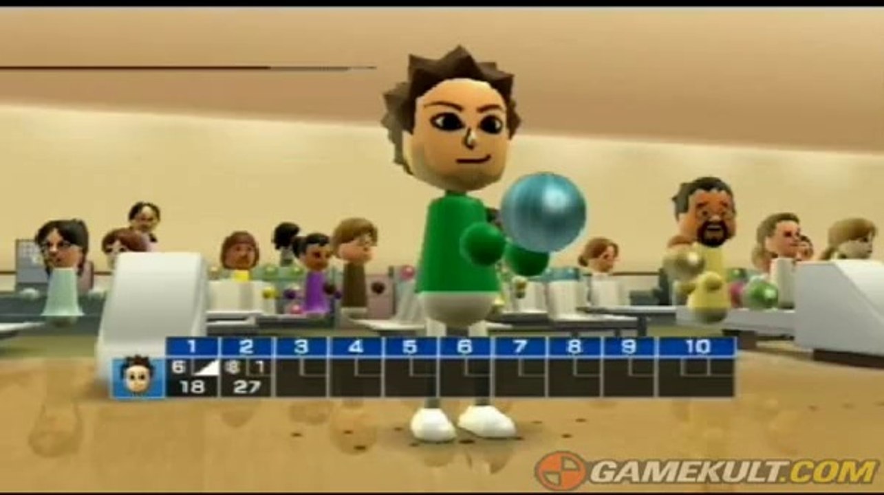 Wii Sports - Un petit bowling - Vidéo Dailymotion