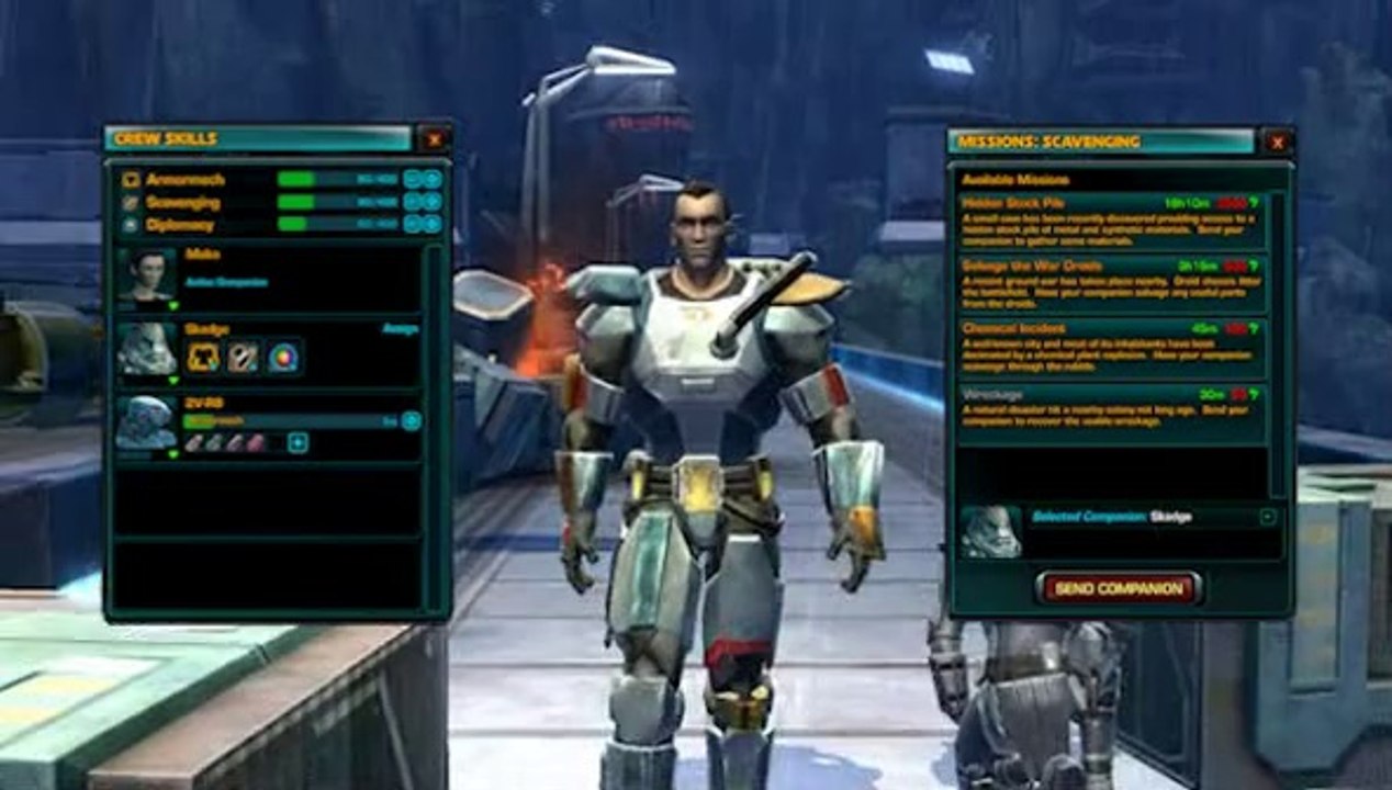 Star Wars : The Old Republic - Crew Skills Trailer