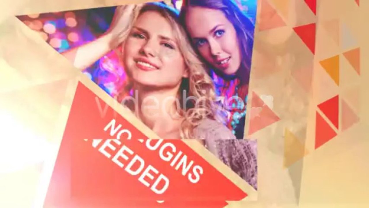 I Love Triangles - After Effects Template