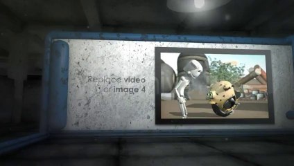 Rusted Building Gallery Opener - After Effects Template