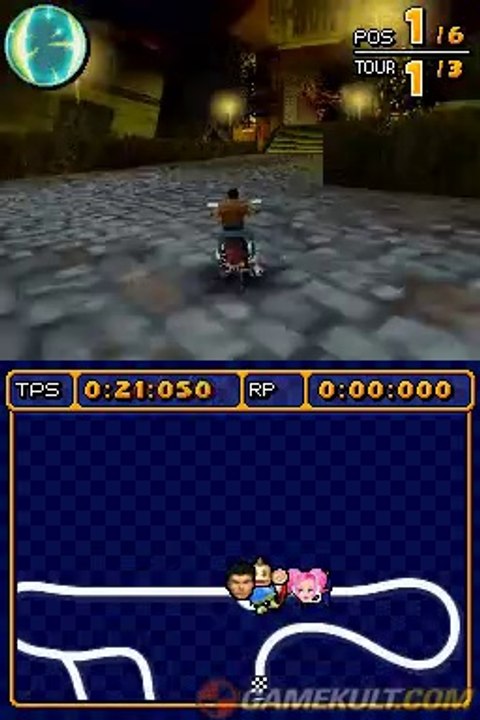 Sonic & SEGA All-Stars Racing - Ryo Hazuki maîtrise les ronds-points