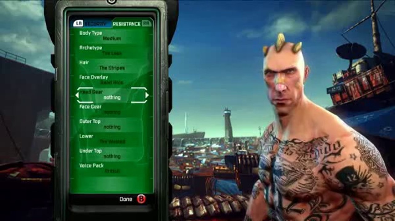 Brink - Character Customization