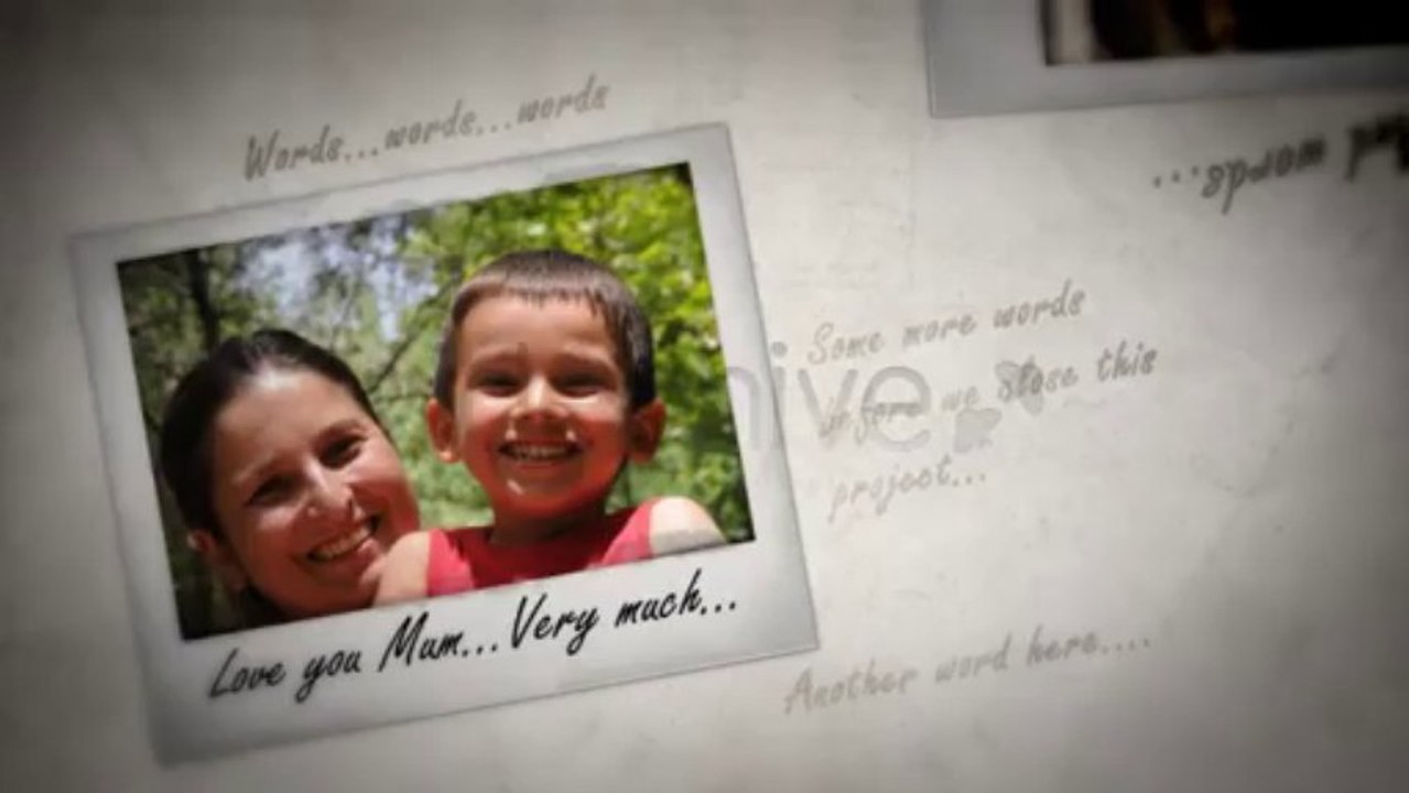 A Thousand Words - After Effects Template
