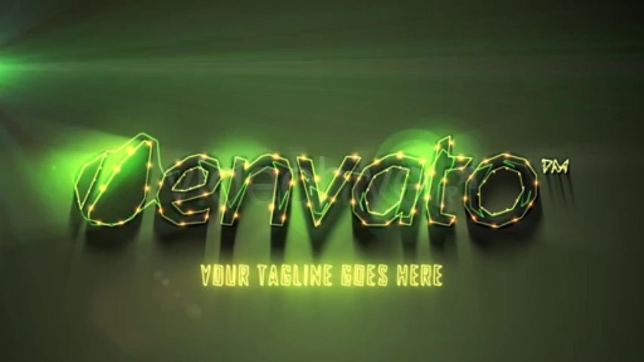 Glowing Lines Reveal - After Effects Template