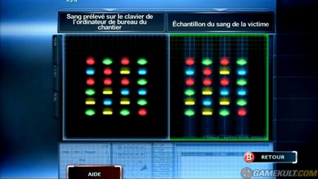 Les Experts : Complot à Las Vegas - Affaire 2 ADN Victime Clavier