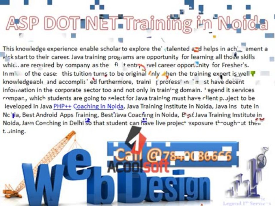 Java Coaching in Noida,7840086666, PHP++ Training in Noida, Software Development