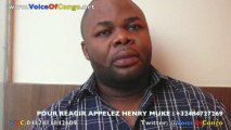 HENRY MUKE réagit et interpelle ses collegues Combattants sur l'affaire MUKUNGUBILA...@VoiceOfCongo