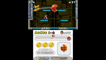 New Super Mario Bros. 2 - Boss Monde 2-Château