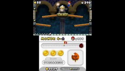New Super Mario Bros. 2 - Boss Monde 4-Château
