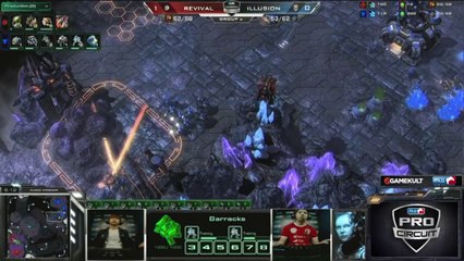 StarCraft II : Wings of Liberty - MLG Raleigh - Illusion vs Revival - Match 2