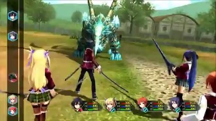 The Legend of Heroes : Sen no Kiseki - Battle Clip