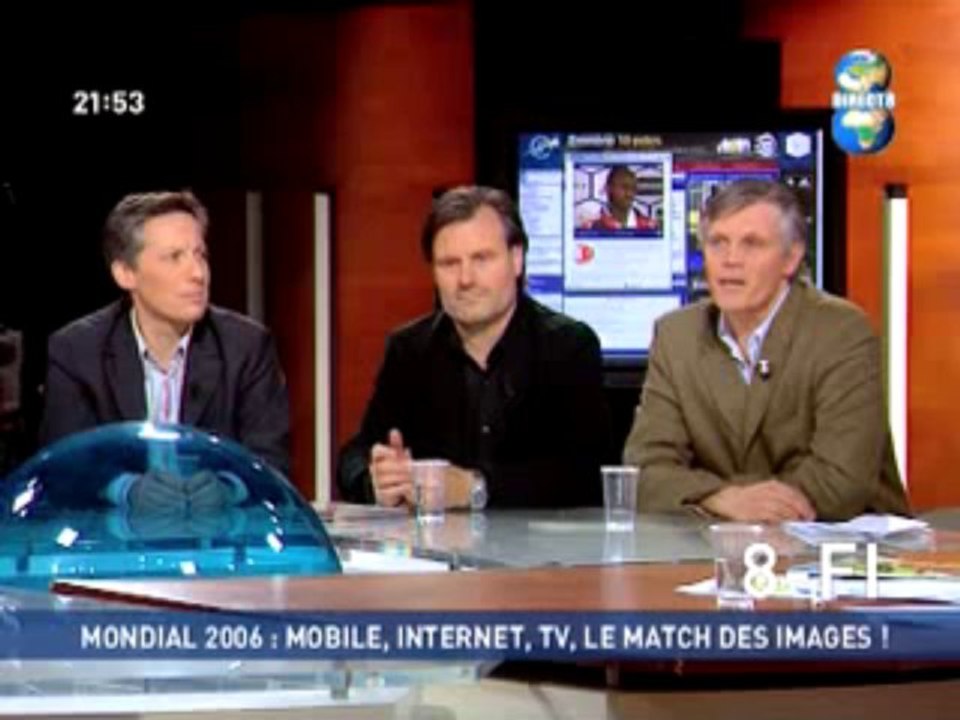 Magazine 8-Fi - Mondial 2006: mobile, internet, TV, le match des images!