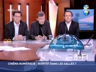 Magazine 8-Fi - Le cinéma numérique bientôt dans les salles?