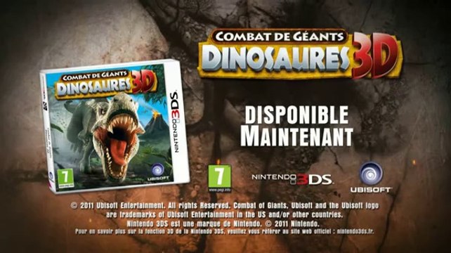Combats de Géants : L'attaque des Dinosaures 3D - Trailer français