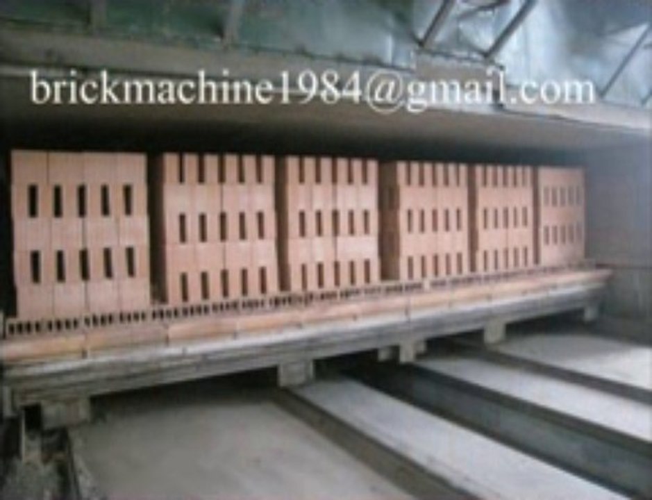 Clay brick making process video(www.firedbrickmachine.com)